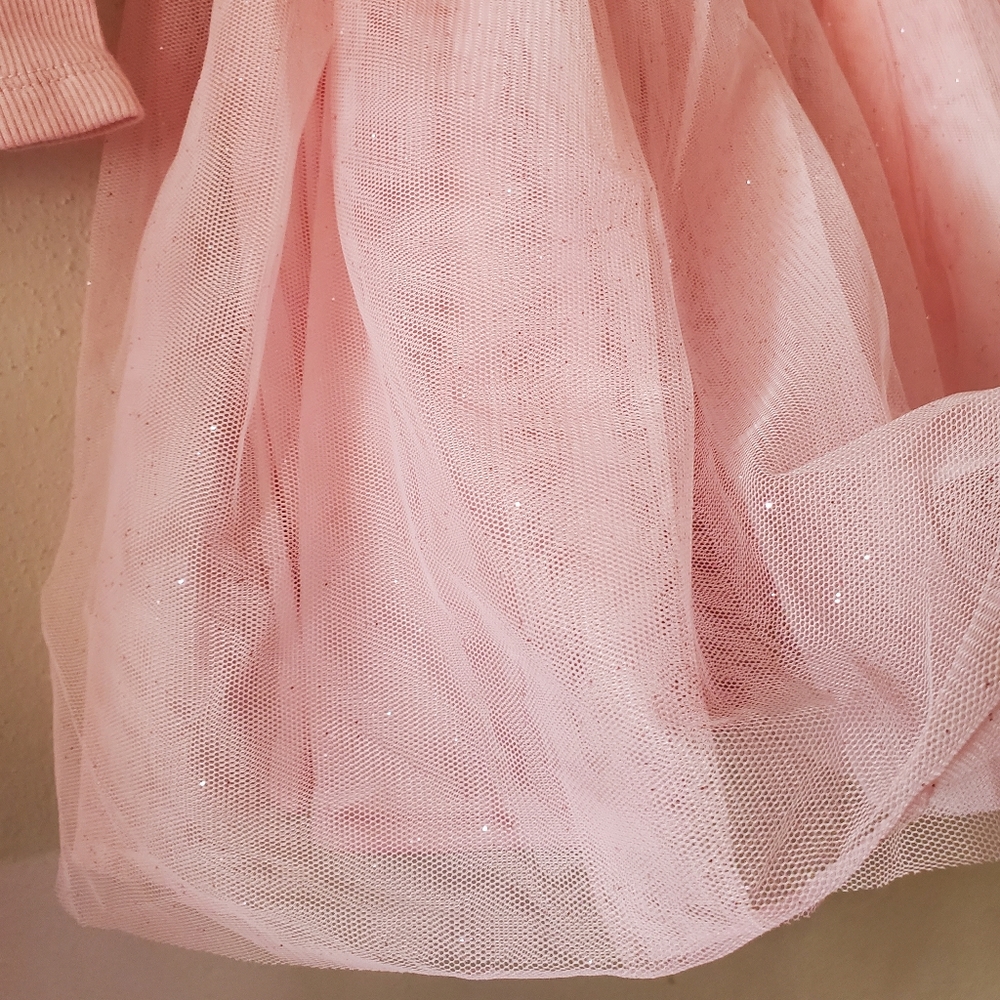 The Children's Place girl's long sleeve dress - pink - Picture 4 of 8